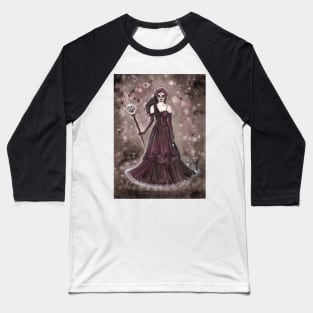 Lost souls day of the dead art by Renee Lavoie Baseball T-Shirt